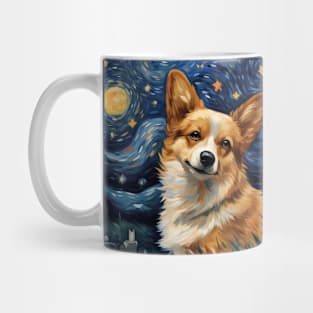 Corgi Painting Mug